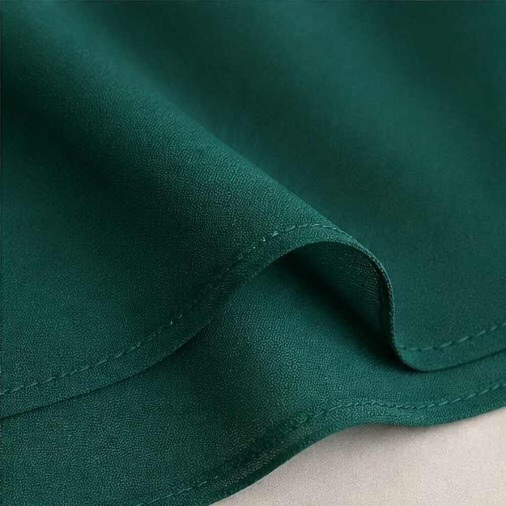 Emerald Ruffle Blouse - Picture 6 of 6